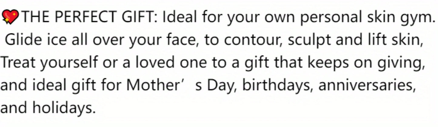 Ice Facial Roller Skin Care Beauty Lifting Contouring Tools Ice Cube Trays Ice Globe Balls Face Massager Skin Care Tool